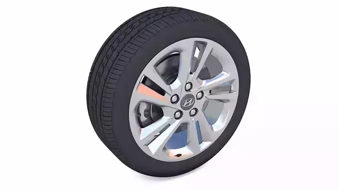 Hyundai Elantra Rim 3D Model