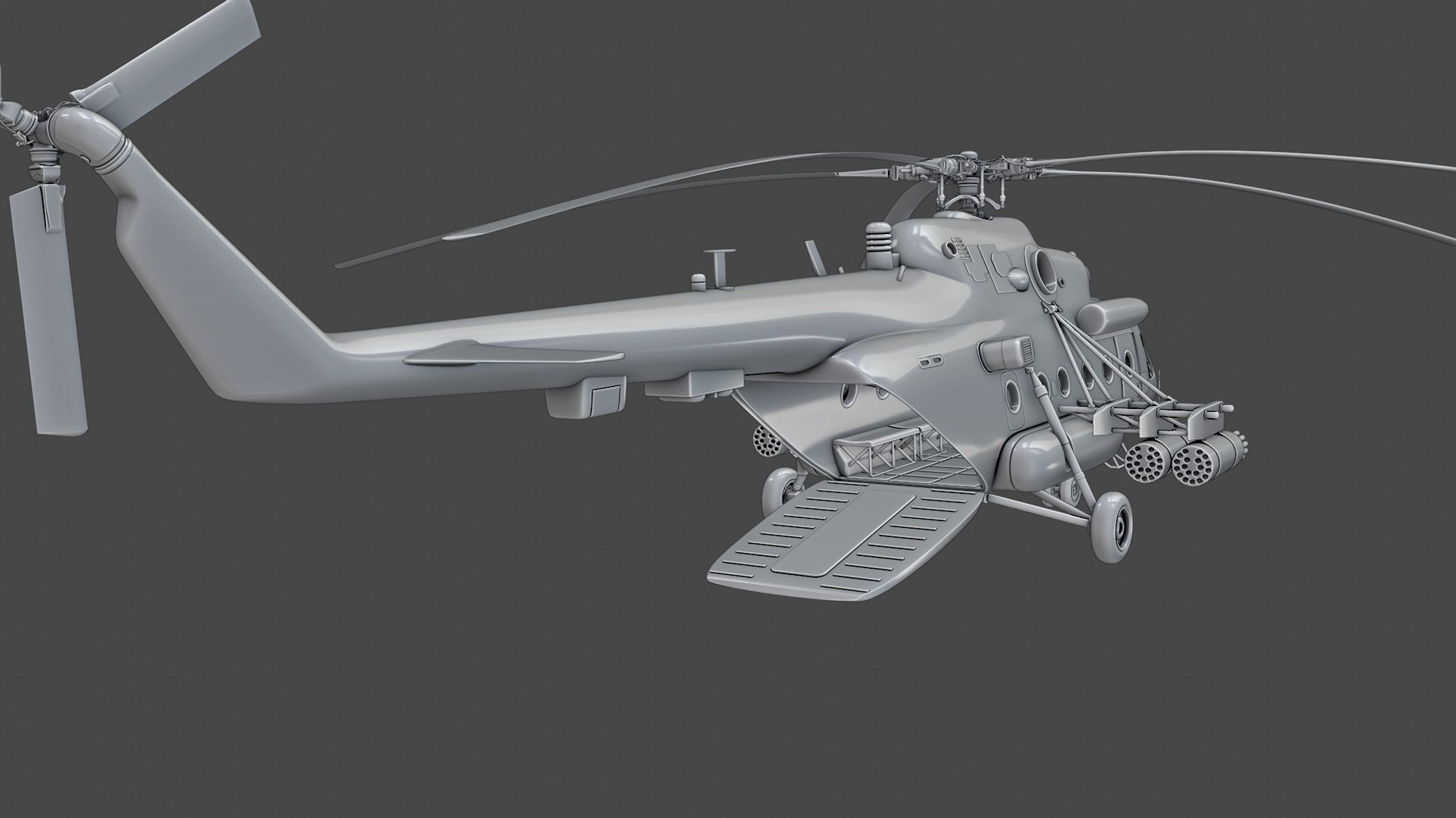Helicopter Mi-8 AMTSH 3D model_14