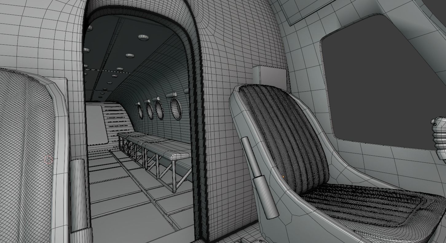 Helicopter Mi-8 AMTSH 3D model_38