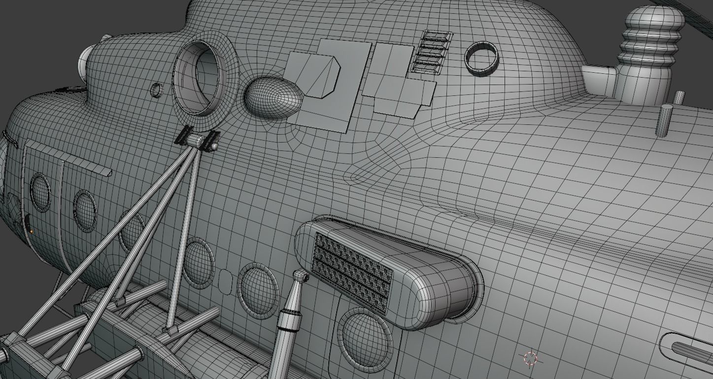 Helicopter Mi-8 AMTSH 3D model_31