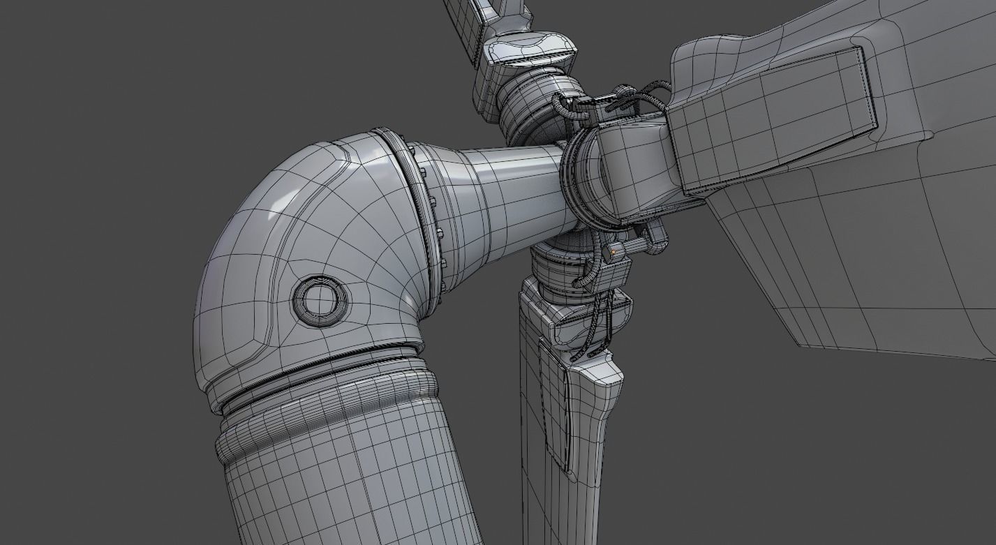 Helicopter Mi-8 AMTSH 3D model_25