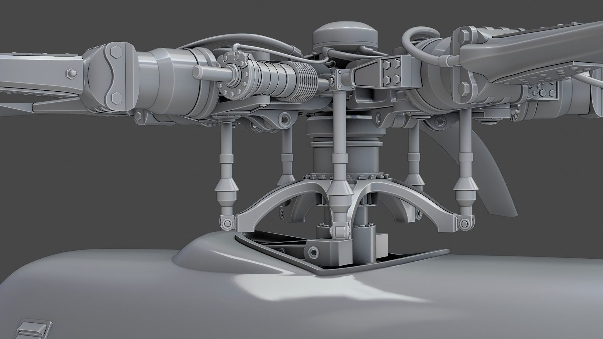 Helicopter Mi-8 AMTSH 3D model_16