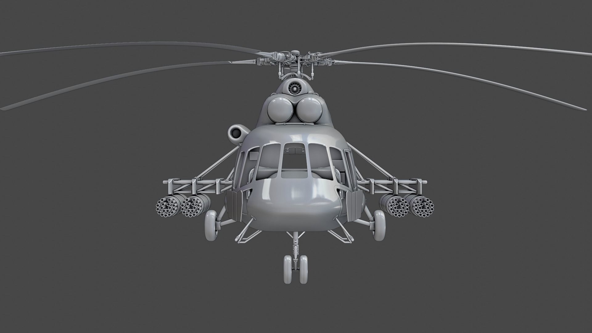 Helicopter Mi-8 AMTSH 3D model_12