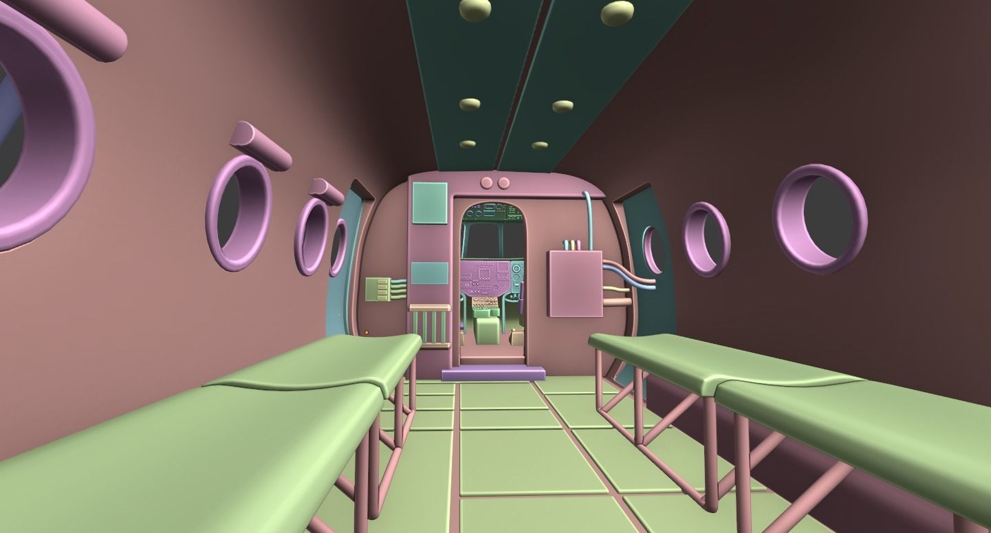 Helicopter Mi-8 AMTSH 3D model_40