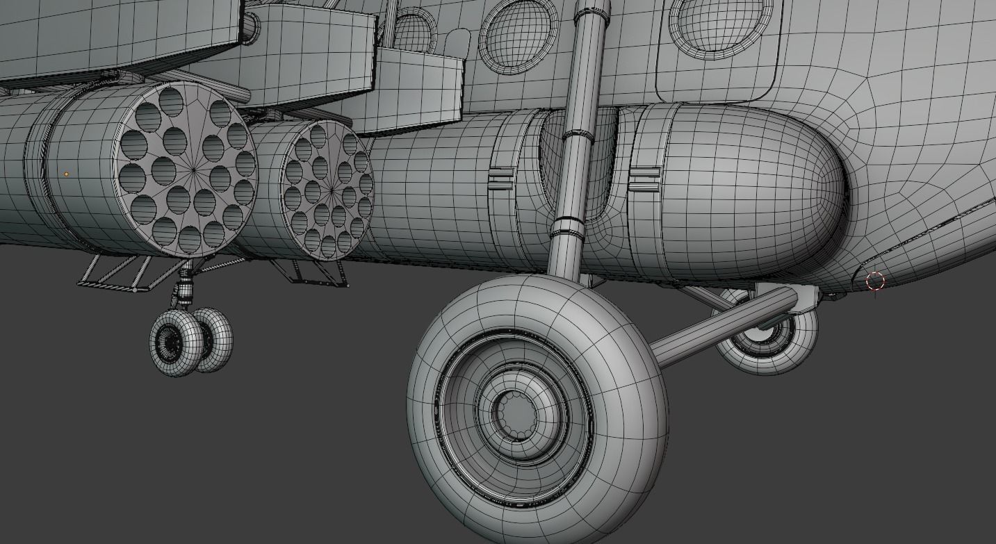 Helicopter Mi-8 AMTSH 3D model_30