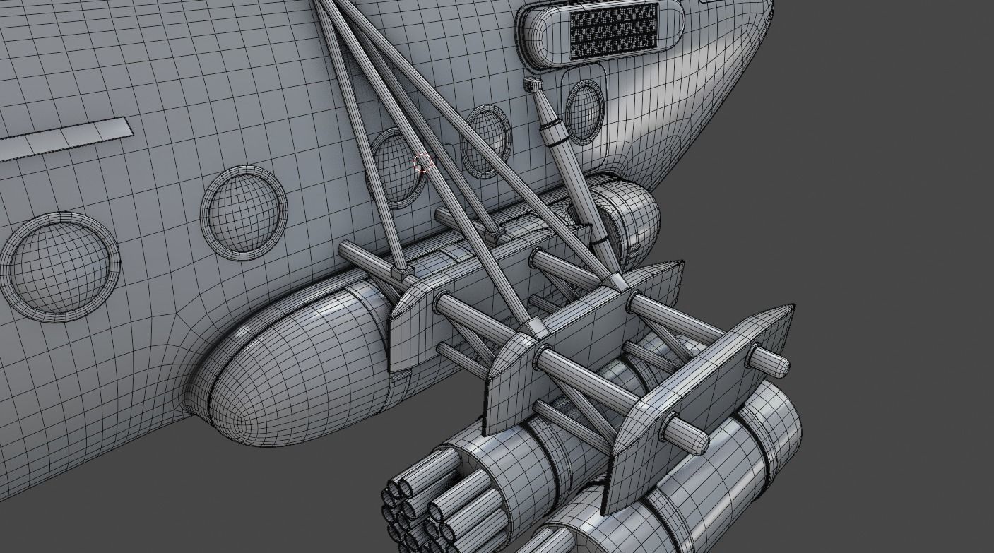 Helicopter Mi-8 AMTSH 3D model_27