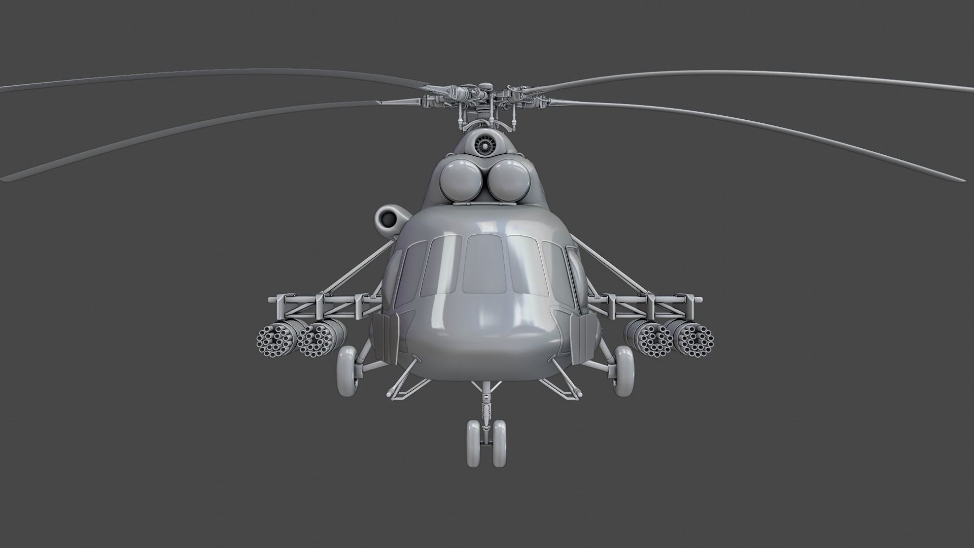 Helicopter Mi-8 AMTSH 3D model_11
