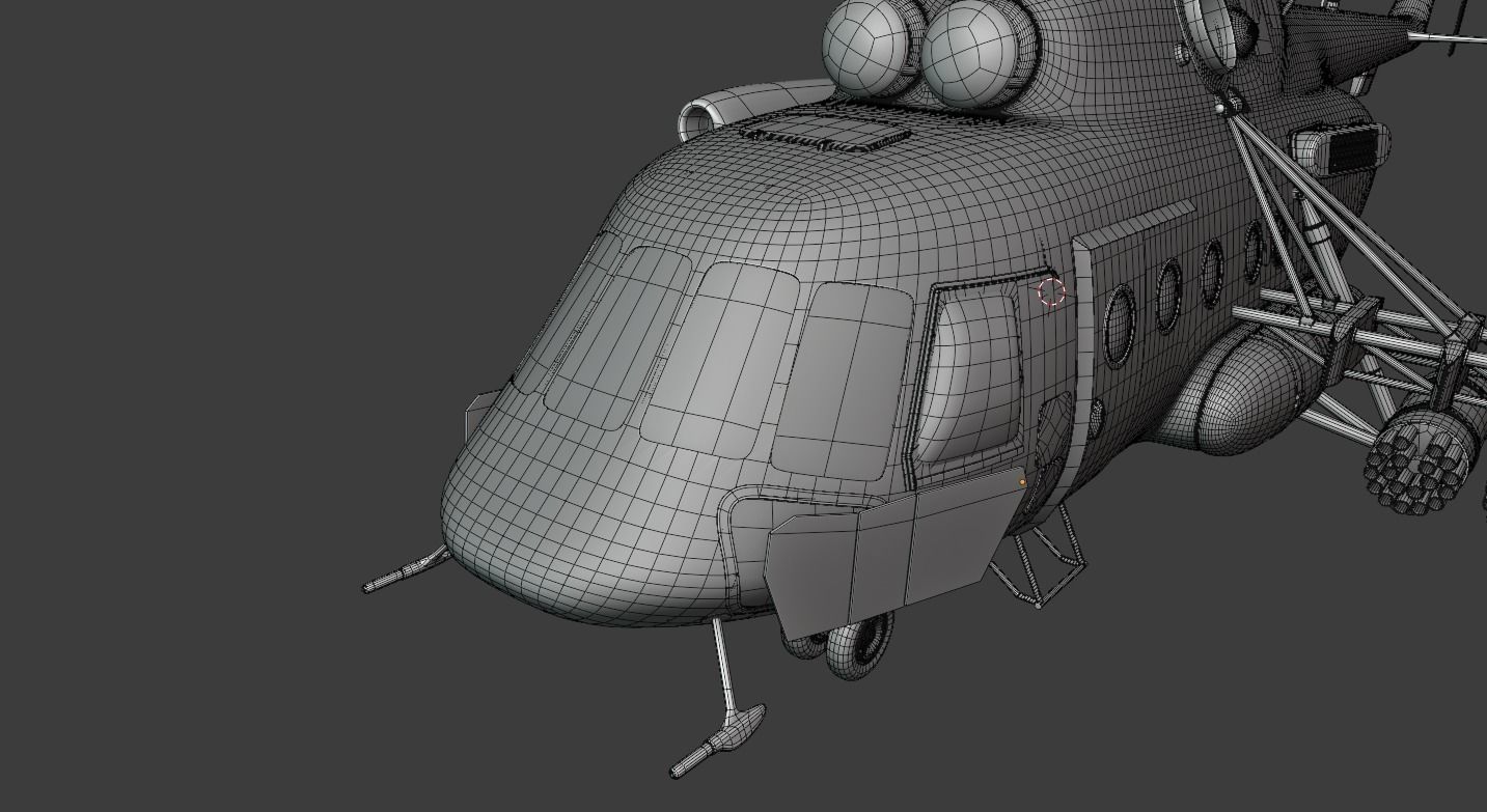 Helicopter Mi-8 AMTSH 3D model_28