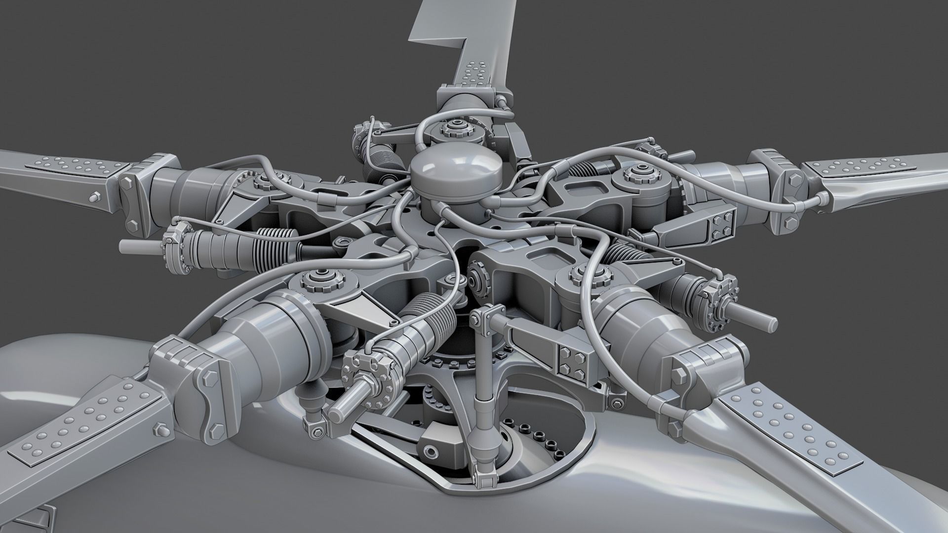 Helicopter Mi-8 AMTSH 3D model_17