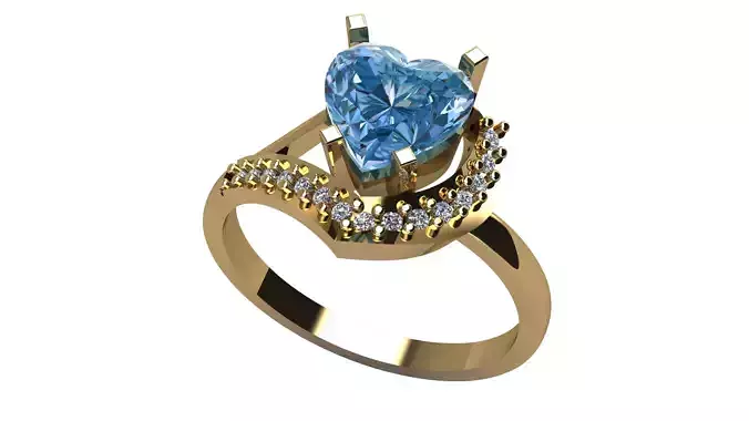 Ring with diamonds und2213