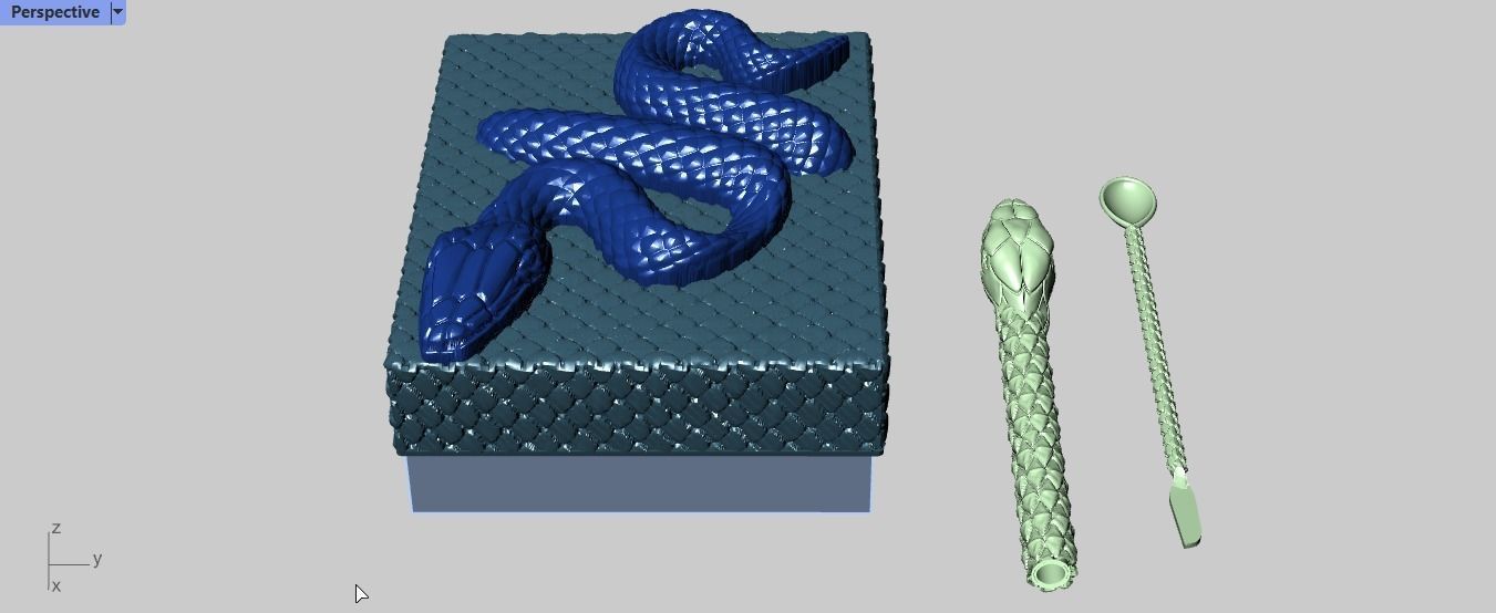 cocaine box-original design 3D print model_11