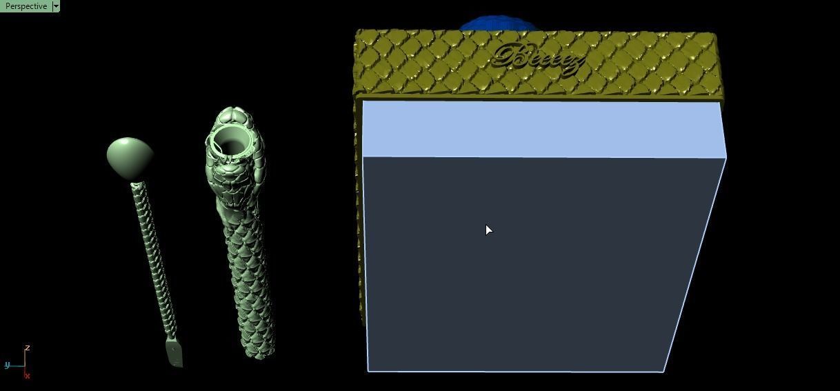 cocaine box-original design 3D print model_8