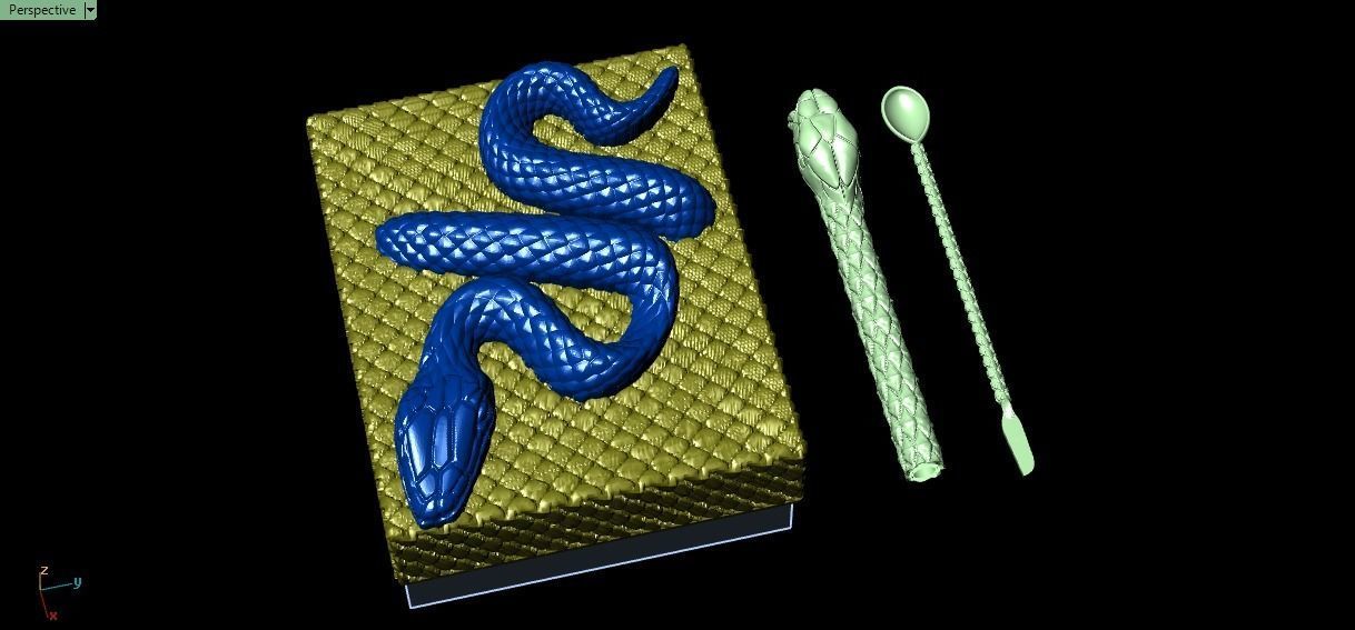 cocaine box-original design 3D print model_9