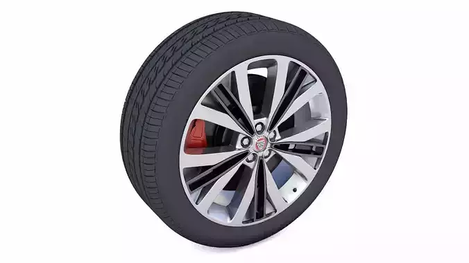 JaguarF Pace Rim 3D Model