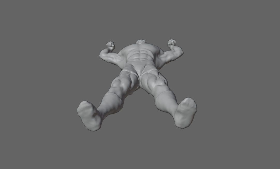Masked Fighter - Lucha Libre 3D print model_6