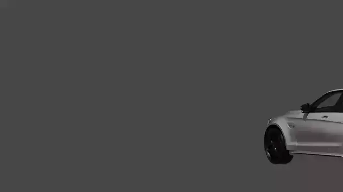 Mercedes C63 S Rigged 