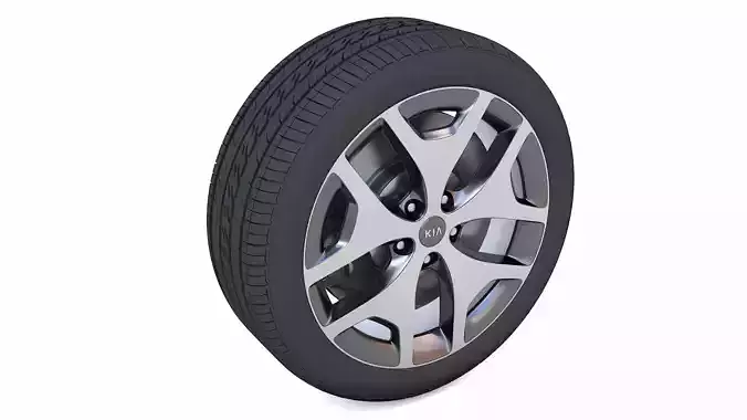KIA Rim 3D Model