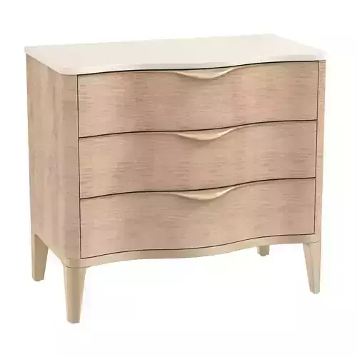 Michael Amini AICO  MALIBU CREST Accent Cabinet NightStand  3D model