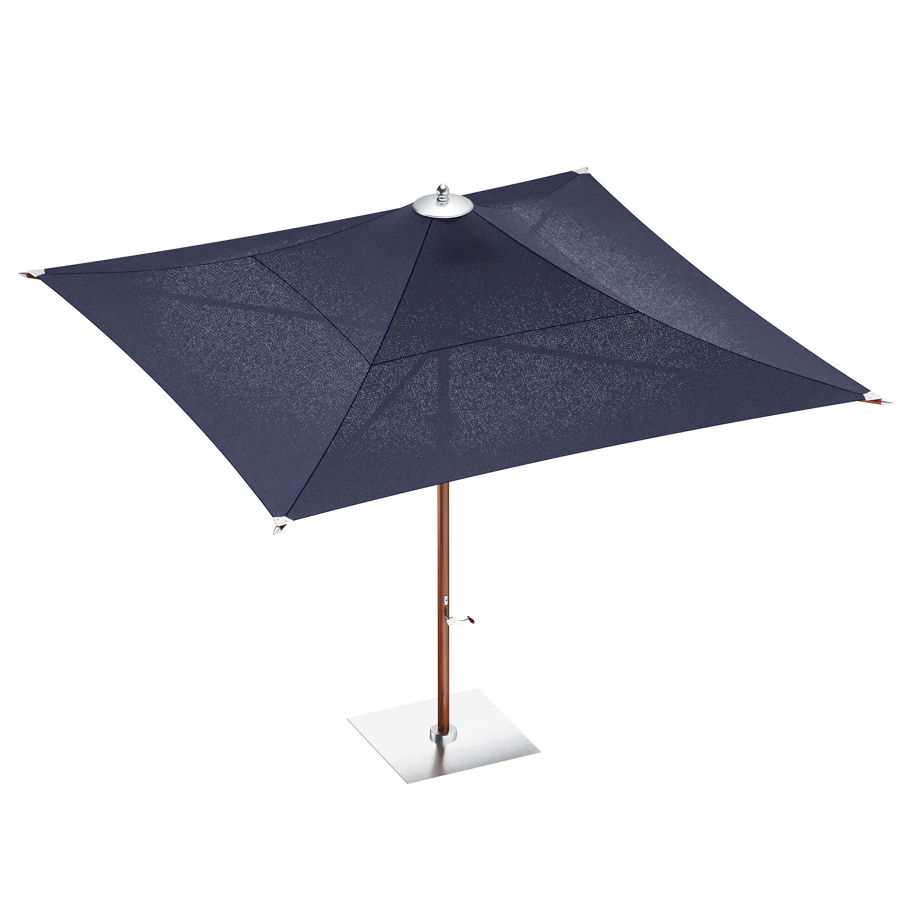 Tensile Parasol Square Shape 3D model_7