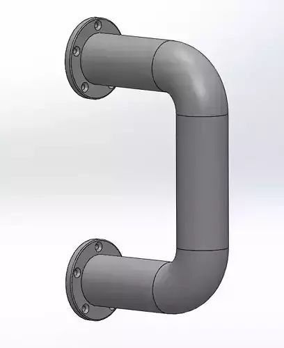 Pipe connector v02 - 3D print model
