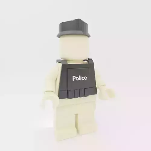 LEGO police vest - 3d print