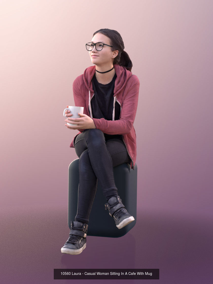 1021 - Cafe Bundle 01 3D Model Collection_28