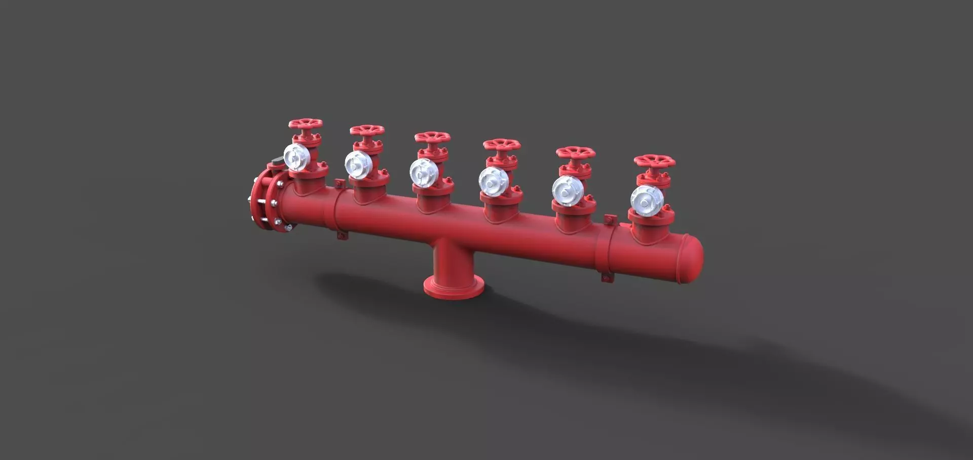 Extinguishing water distributor 3D print model_0