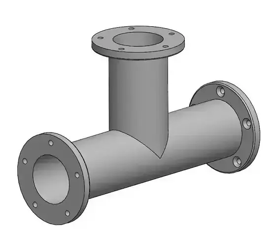 Pipe connector v03 - 3D print model