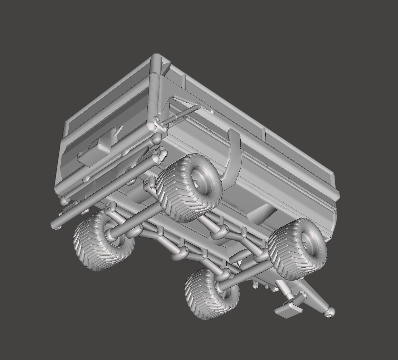 Trailer 3D model_6