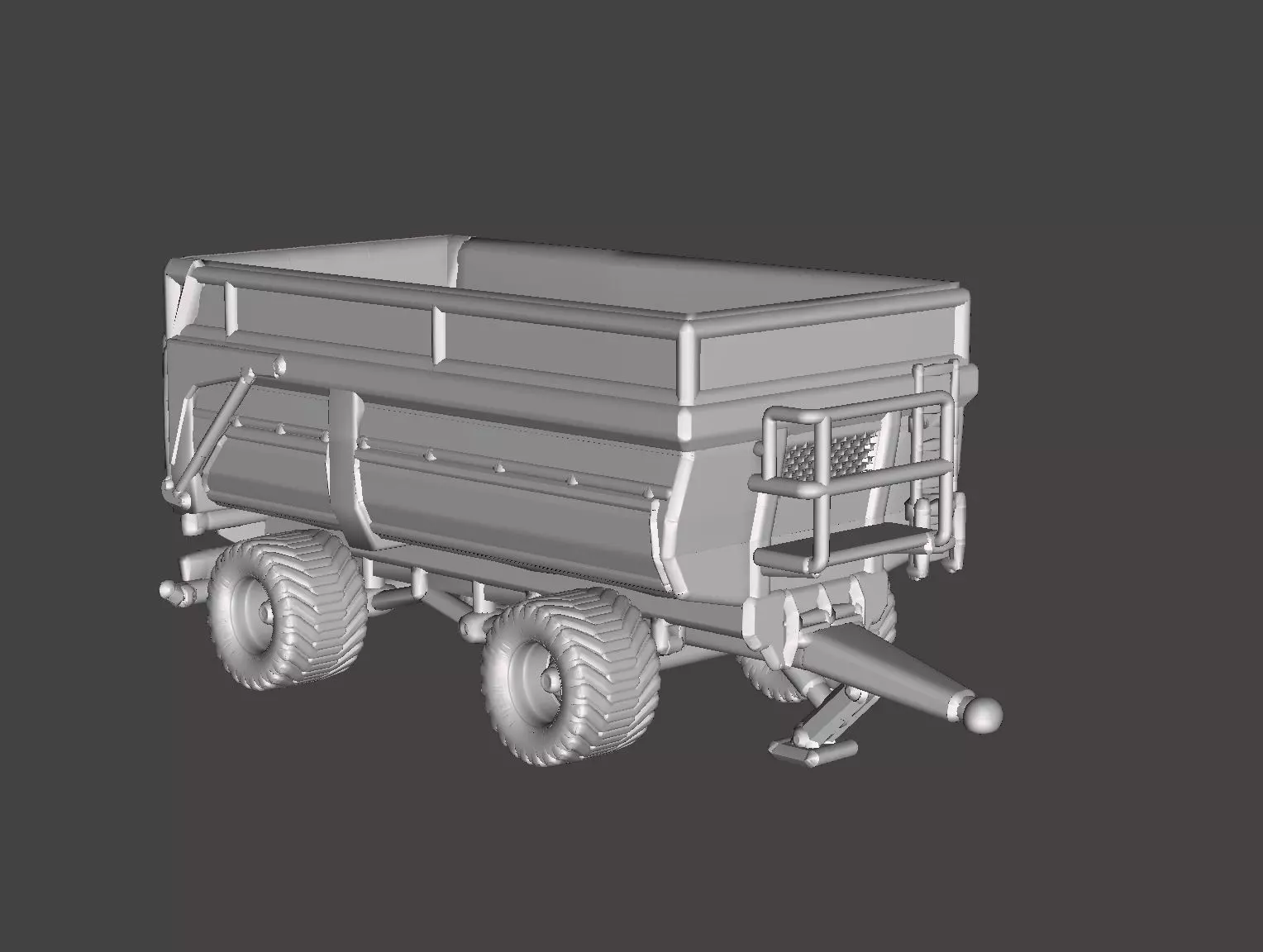 Trailer 3D model_0