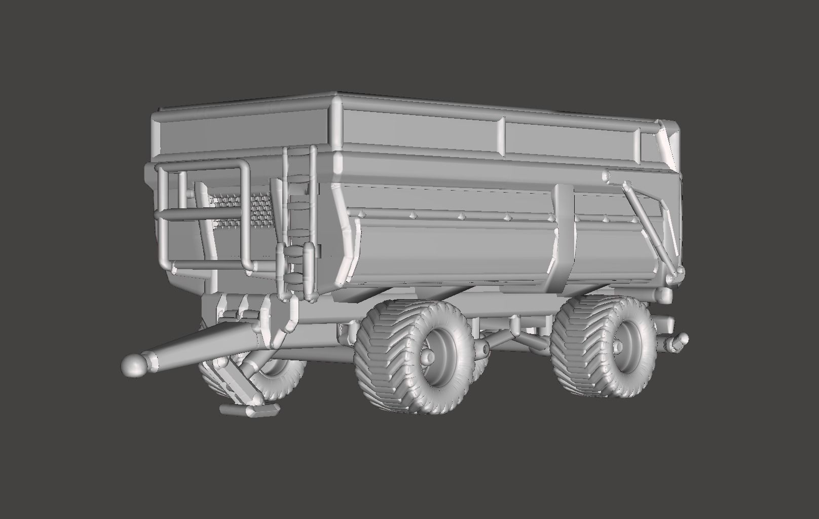 Trailer 3D model_2