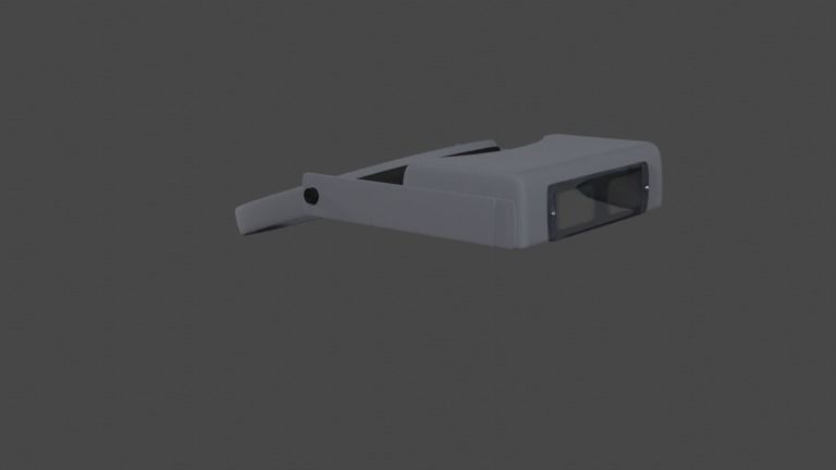 Loupe Headband Magnifying Glasses 3D model_4