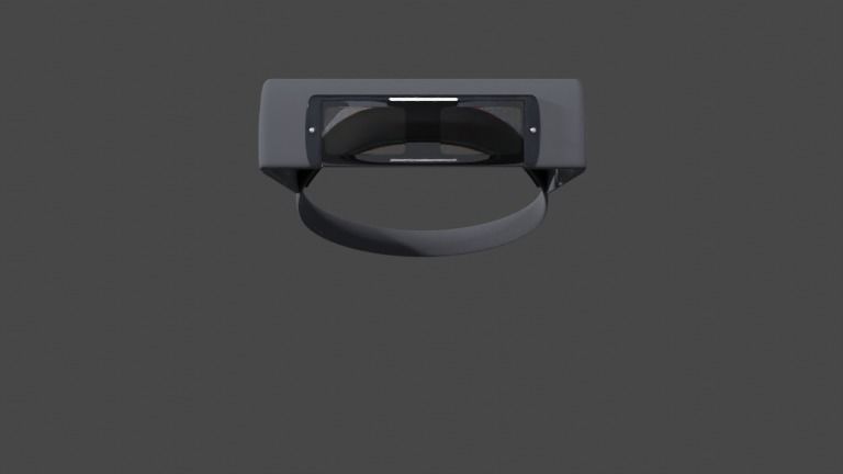 Loupe Headband Magnifying Glasses 3D model_1