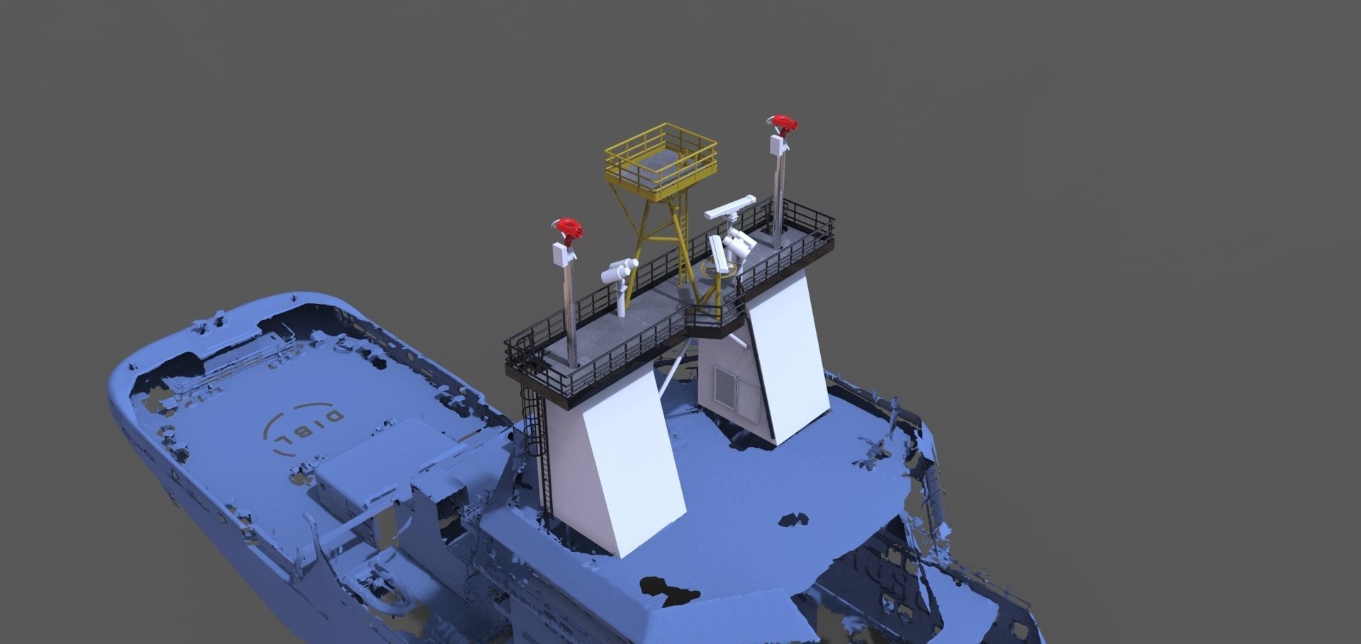 Upper part for Nordic ship  can be made functional 3D print model_7