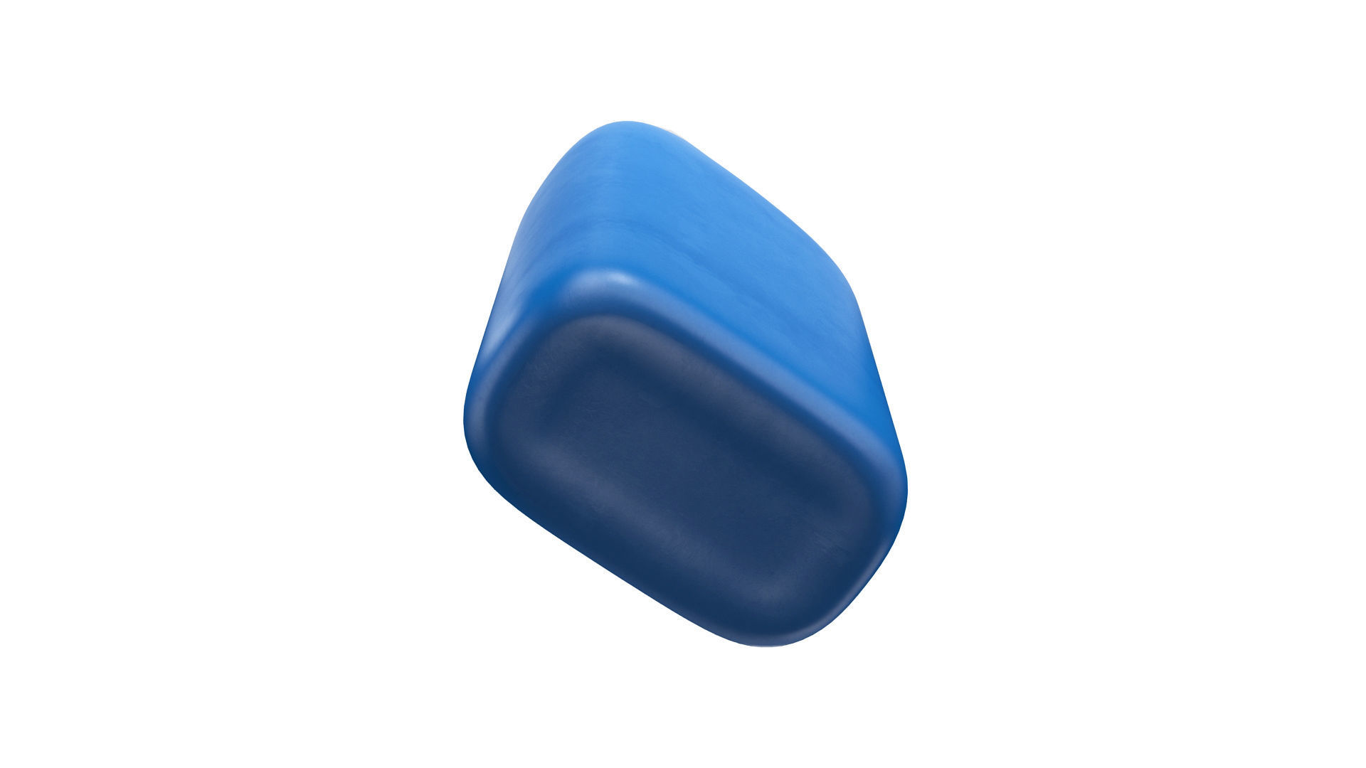 Plastic container blue 04 3D model | CGTrader