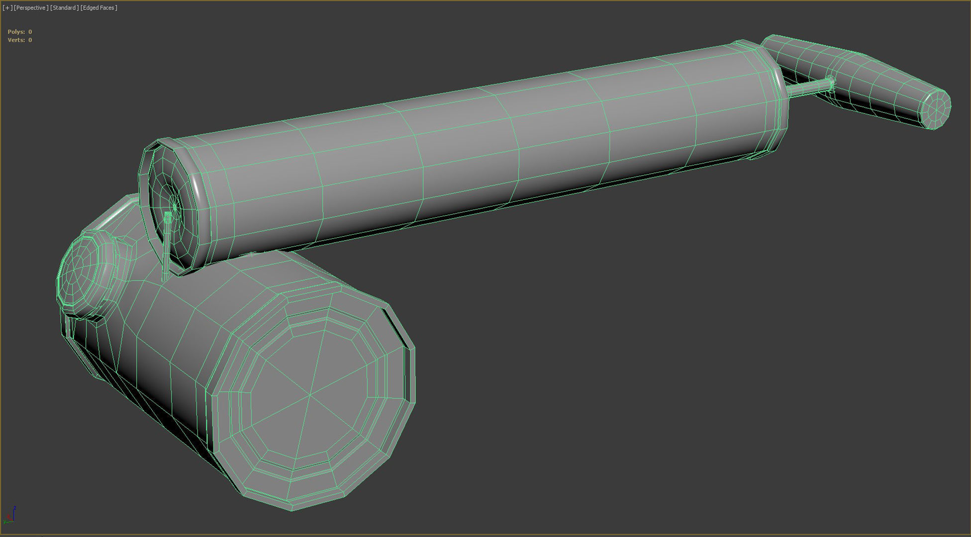 Vintage Insecticide Sprayer 3D model_10