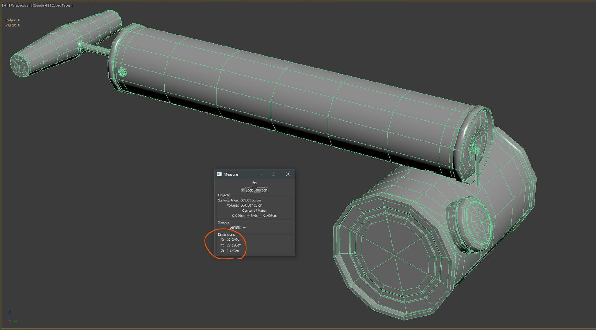 Vintage Insecticide Sprayer 3D model_12