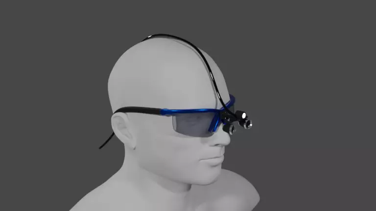Surgical Binocular Loupes 3D model