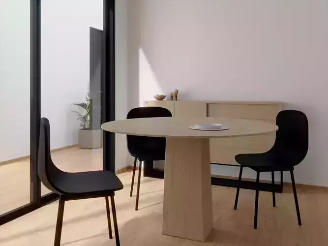 Photorealistic Archviz Interior Room in 4K Textures