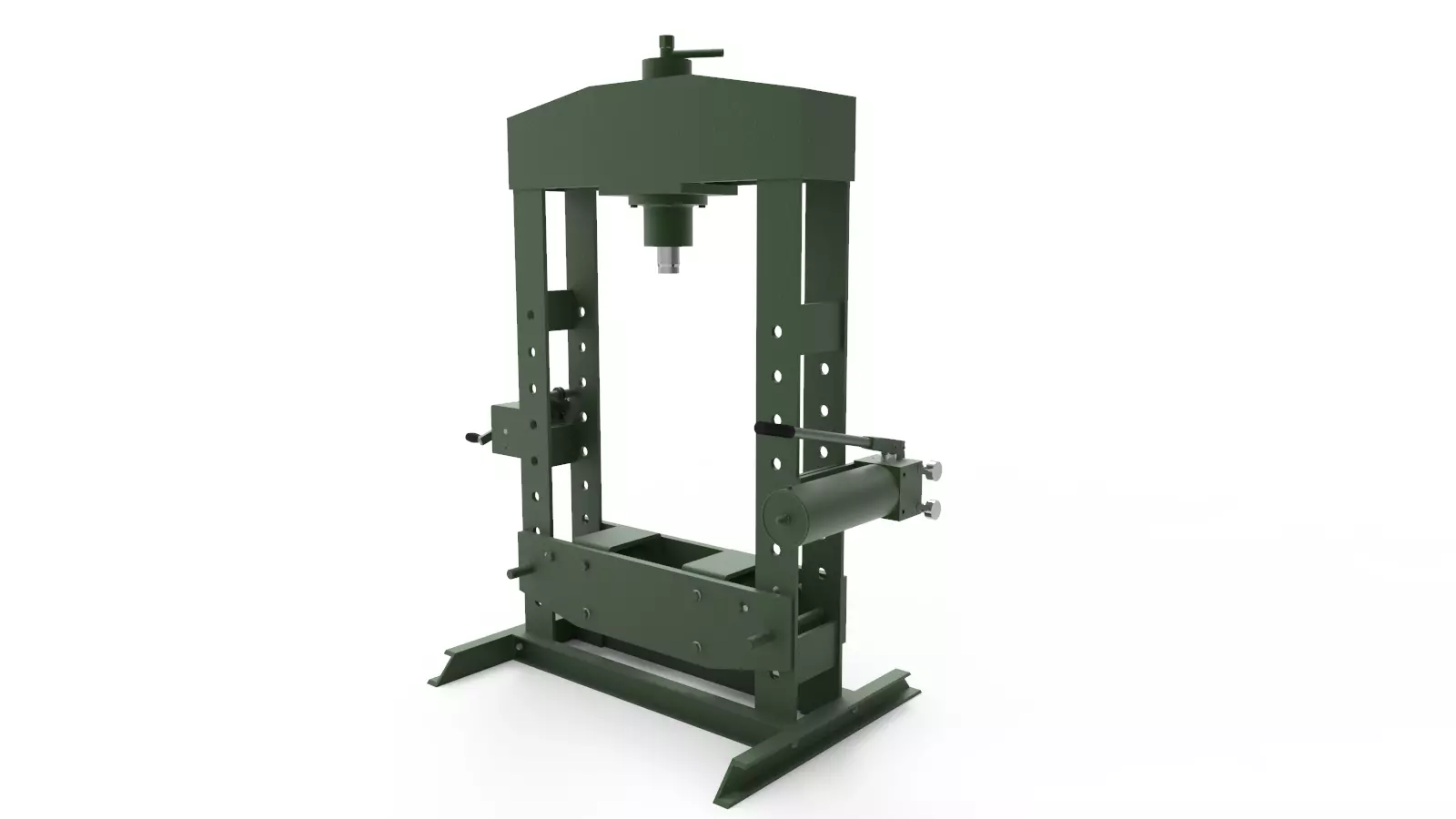 HYDRAULIC PRESS 3D model_0
