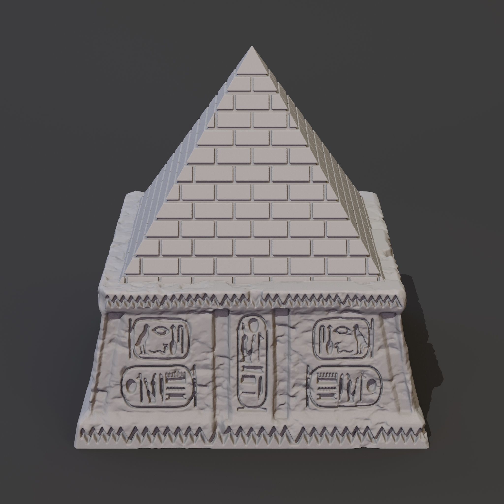 Pack 3 Keycaps of Pyramid - Egypt Sorcerer Keycap - Pharaoh 3D print model_9