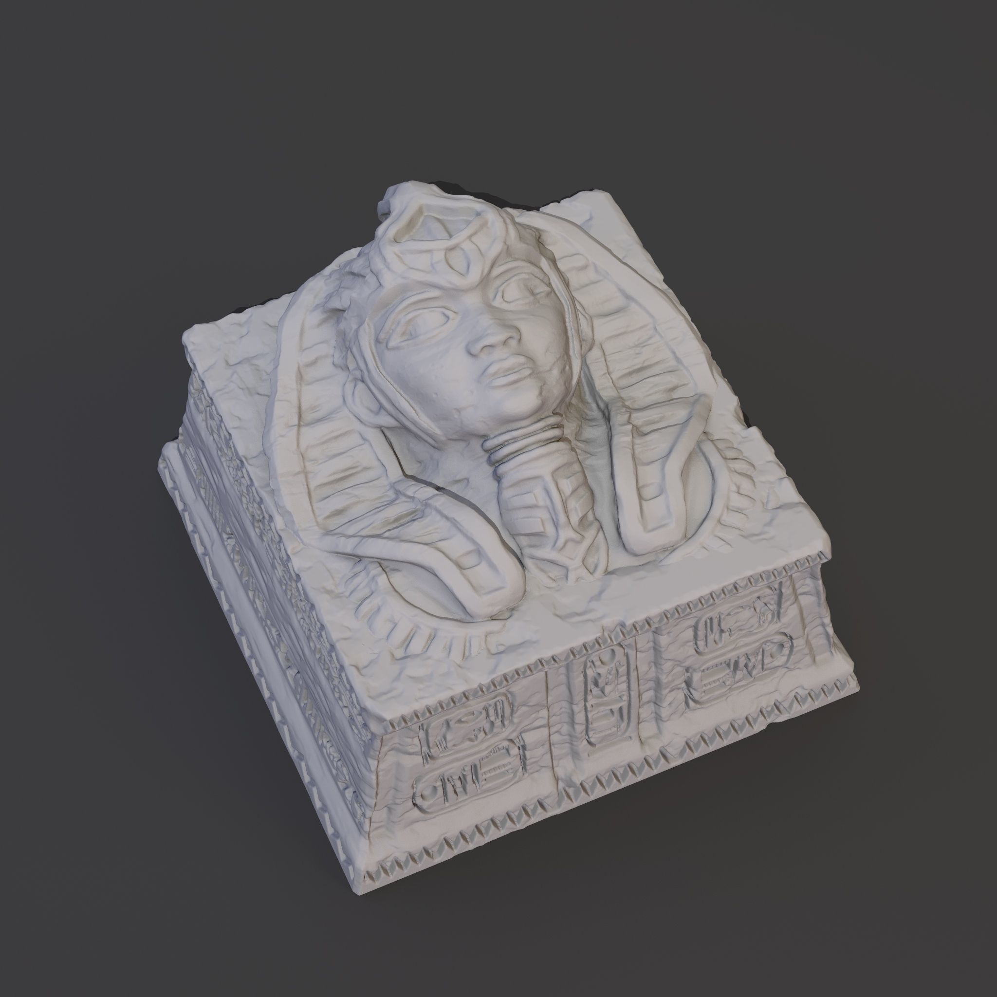 Pack 3 Keycaps of Pyramid - Egypt Sorcerer Keycap - Pharaoh 3D print model_5