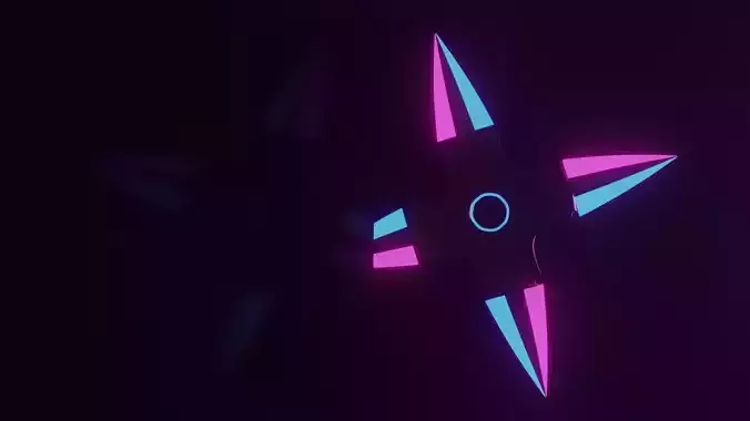 Cyberpunk Shuriken 