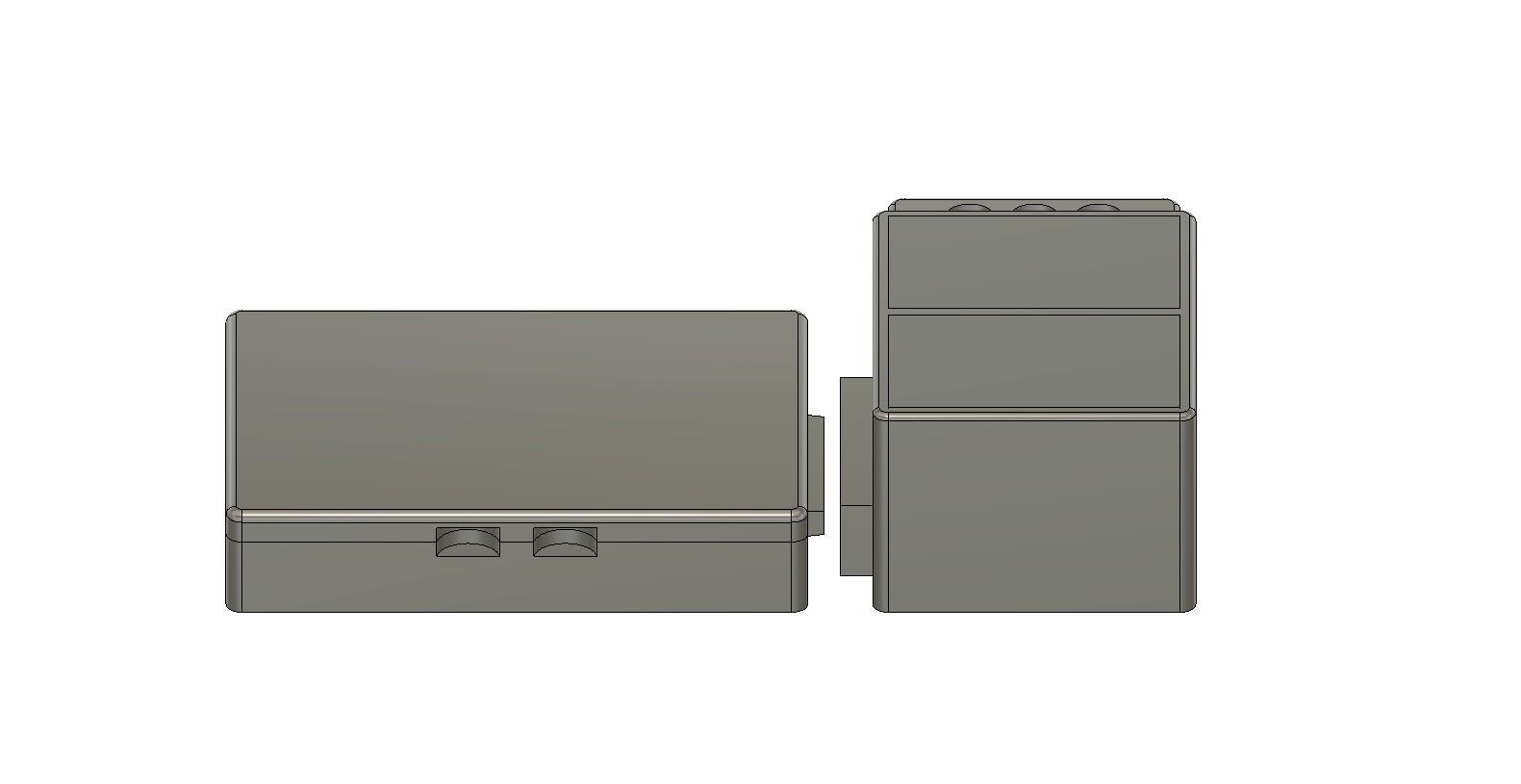 Wet Palette  with Clean Brush 3D print model_3