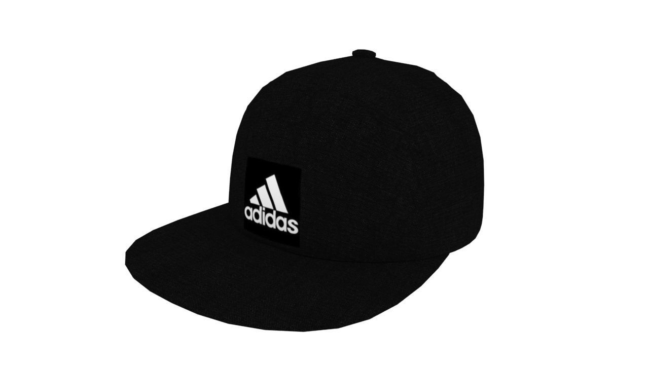 CapN4 Adidas Low-poly 3D model_5