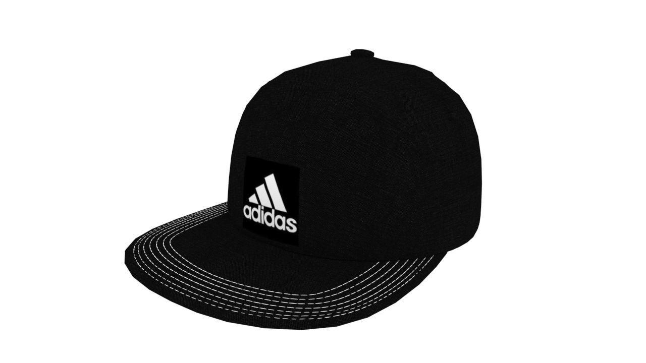 CapN4 Adidas Low-poly 3D model_7