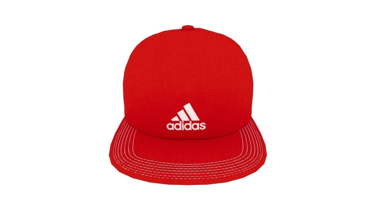 CapN4 Adidas Low-poly 3D model_10