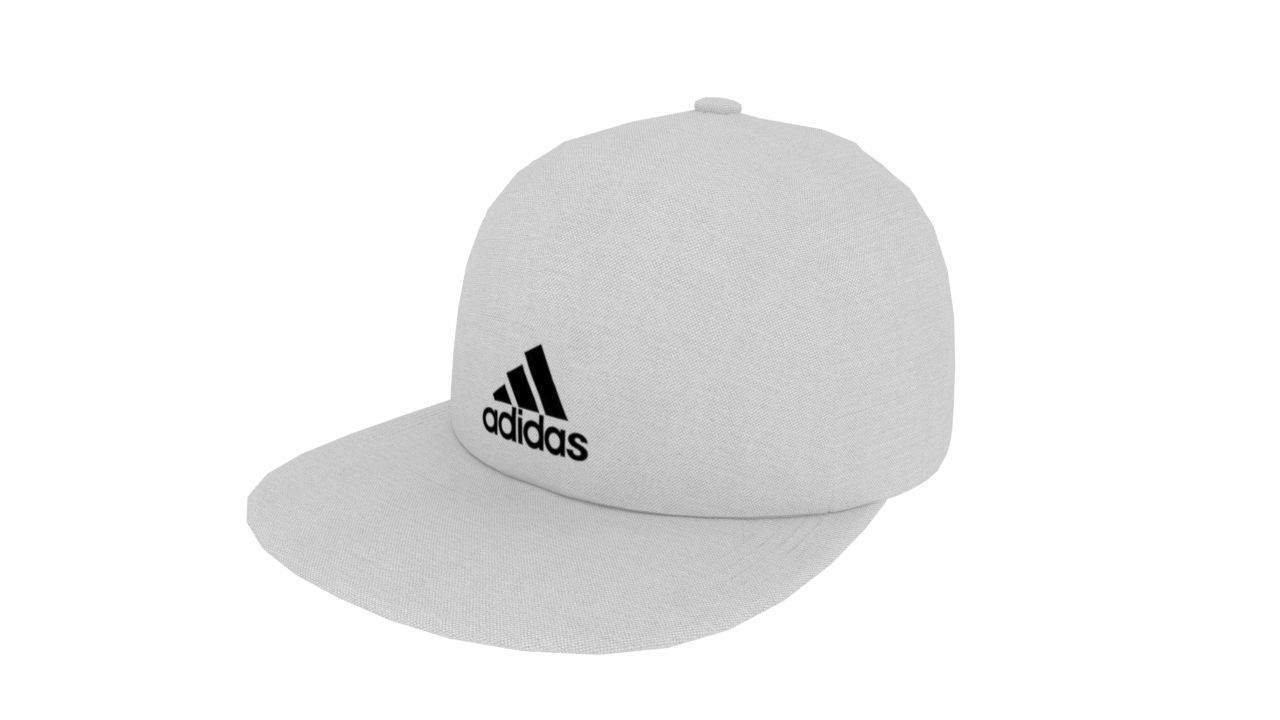 CapN4 Adidas Low-poly 3D model_1