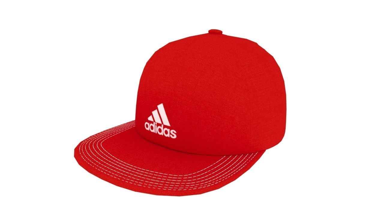 CapN4 Adidas Low-poly 3D model_9