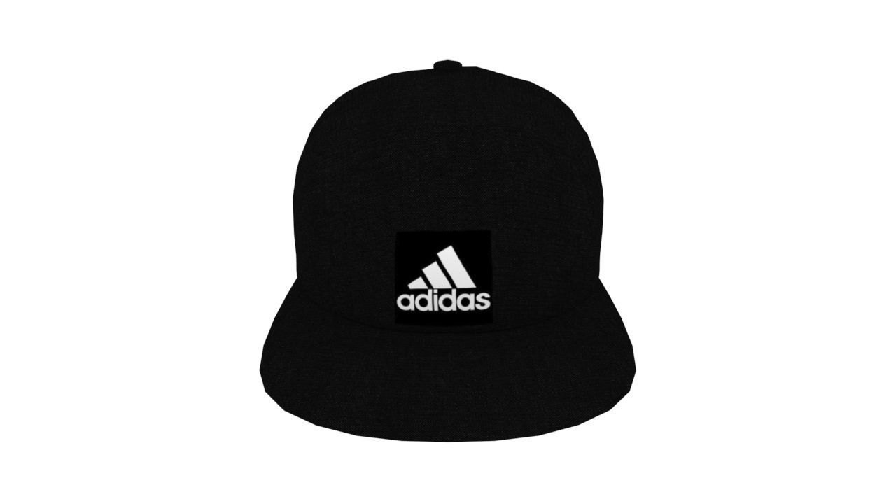 CapN4 Adidas Low-poly 3D model_6